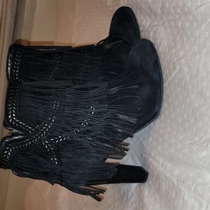 Sam Edelman Fringe Boots